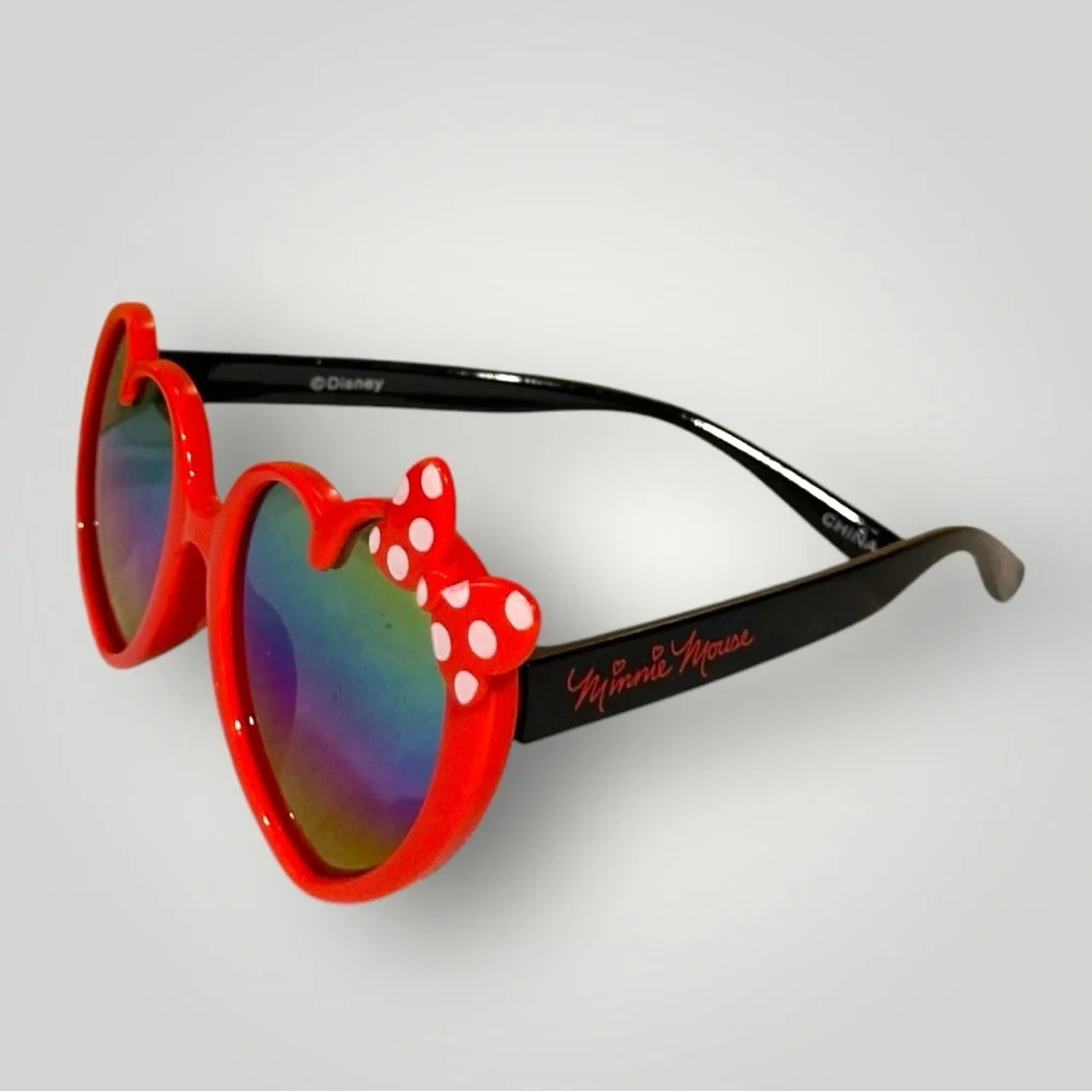 Minnie Mouse Heart Shaped Sunglasses